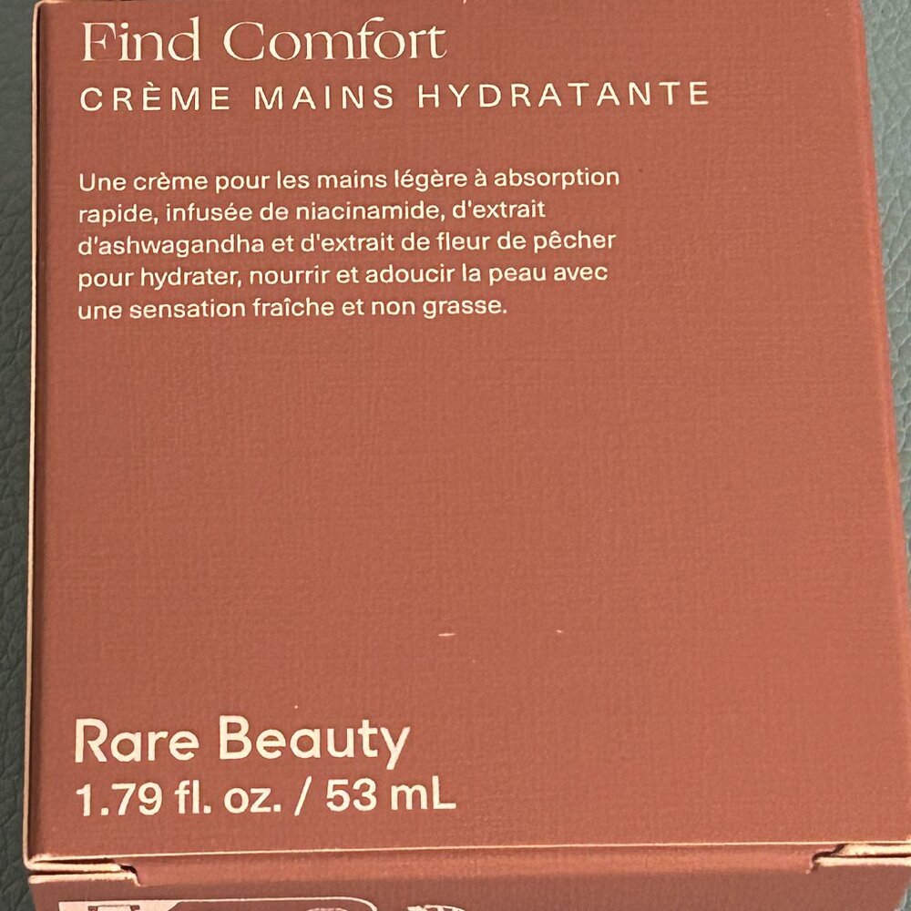 NIB RARE BEAUTY Find Comfort Hydrating Hand Cream 1.79 oz NEW - Picture 3 of 5